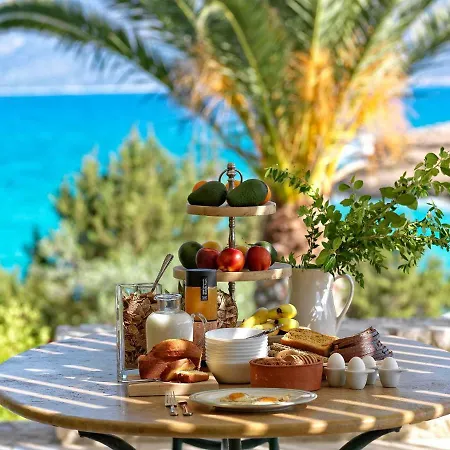 Aria - Luxury Beachfront With Pool And Tennis Court Koilás